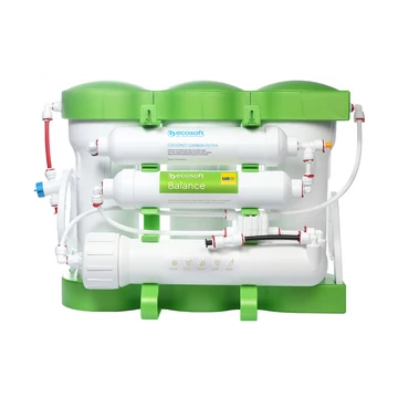 Ecosoft PURE Balance tartályos fordított ozmózisos víztisztító, speciális magas ásványi anyag tartalmú visszasózóval (elérhető 60-80mg/l ásványi anyag tartalom)