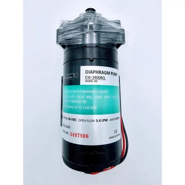 500GPD szivattyú ozmózis rendszerekhez adapter nélkül, Thin10-hez