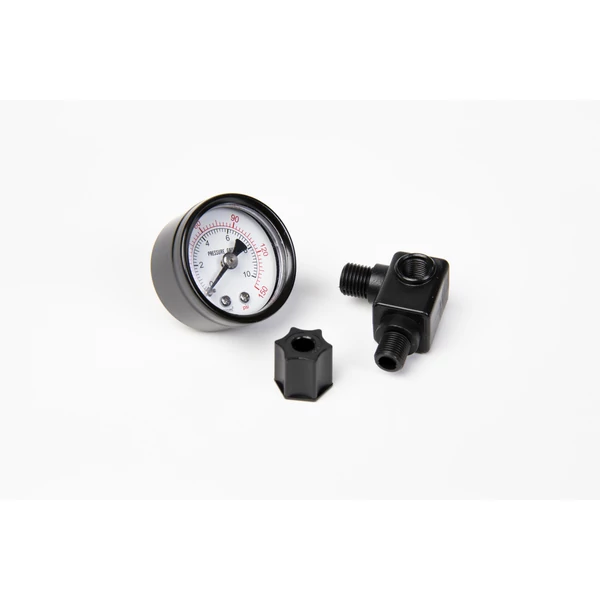 Nyomásmérő óra 0-10bar, (membránházra szerelhető, 1/8