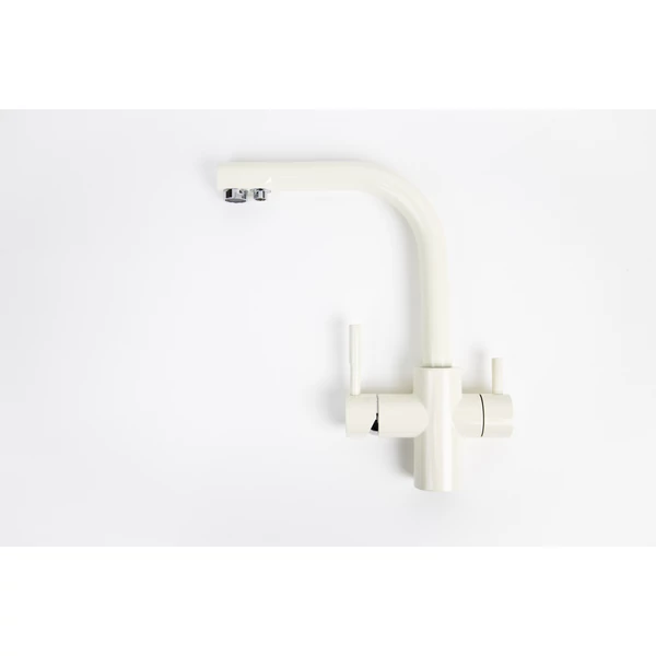 Modern 3 utas bézs csaptelep