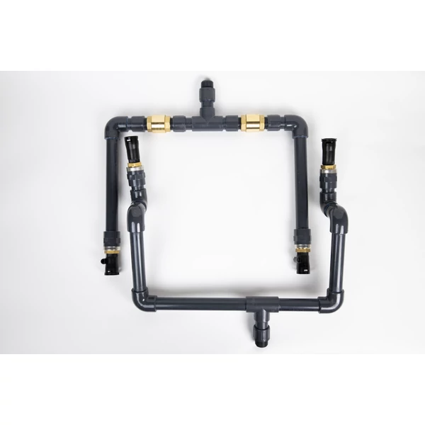 EconomySoft 240D1 ipari párhuzamosan kötött iker vízlágytó 6/4-es csatlakozással