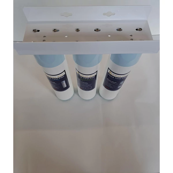 3 lépcsős, bajonettzáras, konyhapult alatti víztisztító