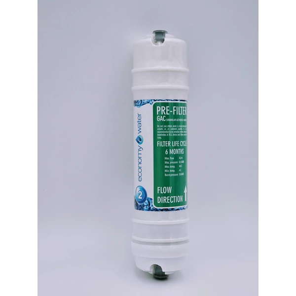 GAC Economy előszűrő szűrőházban gyorscsatlakozással, Male