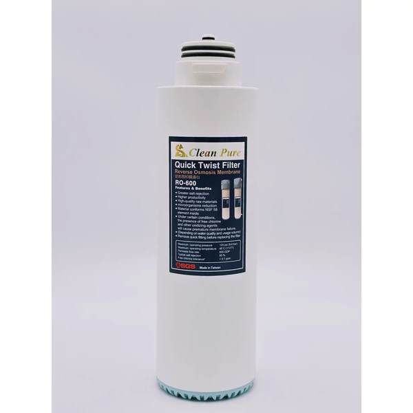 600GPD 3”-os, bajonettzáras membrán