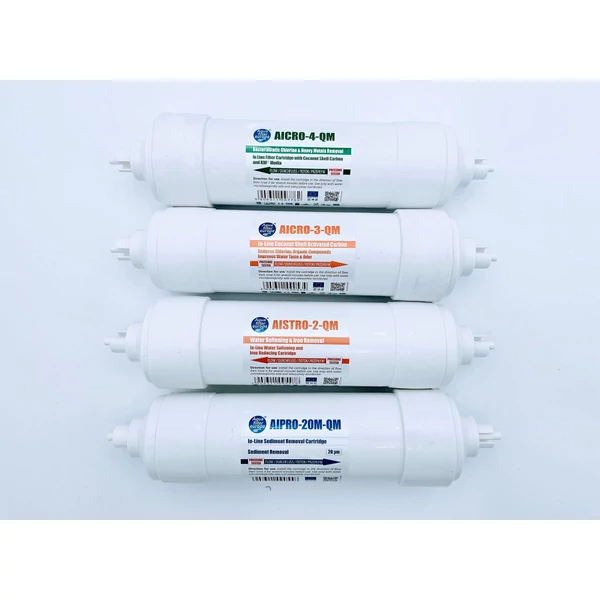 Szűrőkészlet 7 lépcsős Excito B víztisztítóhoz (4 db-os) AF