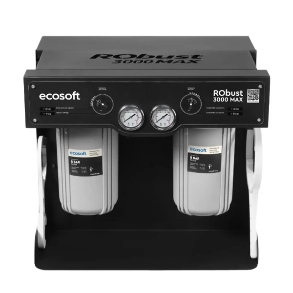 Ecosoft ROBUST 3000 fordított ozmózisos víztisztító nehezen kezelhető nyersvizekhez
