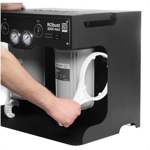 Ecosoft ROBUST 3000 fordított ozmózisos víztisztító nehezen kezelhető nyersvizekhez