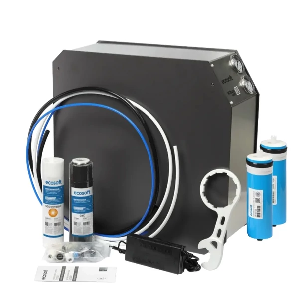 Ecosoft ROBUST 4000 fordított ozmózisos víztisztító ipari mosogatógépek elé